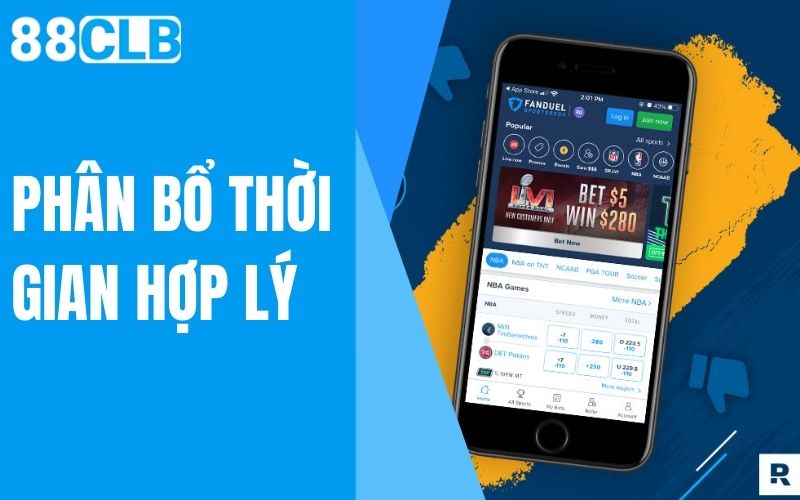 phân bổ thời gian hợp lý